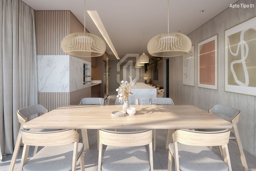 JD1000 - Apartamentos de Alto Padrão na Praia do Tabuleiro 