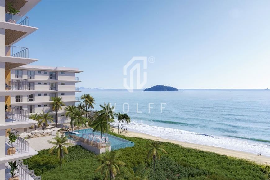 JD1011 - Apartamentos Pé na Areia na Praia de Armação