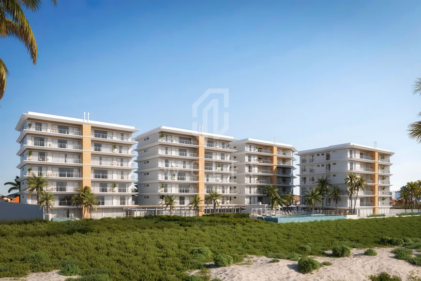 JD1011 - Apartamentos Pé na Areia na Praia de Armação