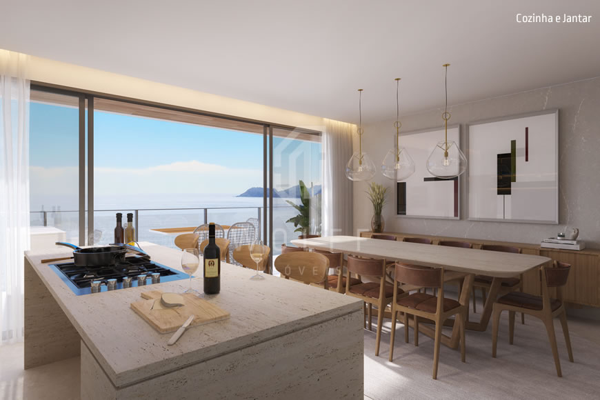 JD1011 - Apartamentos Pé na Areia na Praia de Armação