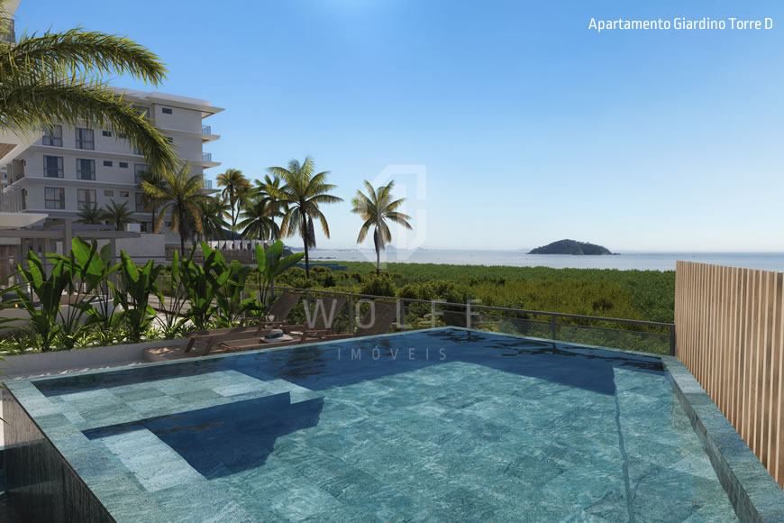 JD1011 - Apartamentos Pé na Areia na Praia de Armação