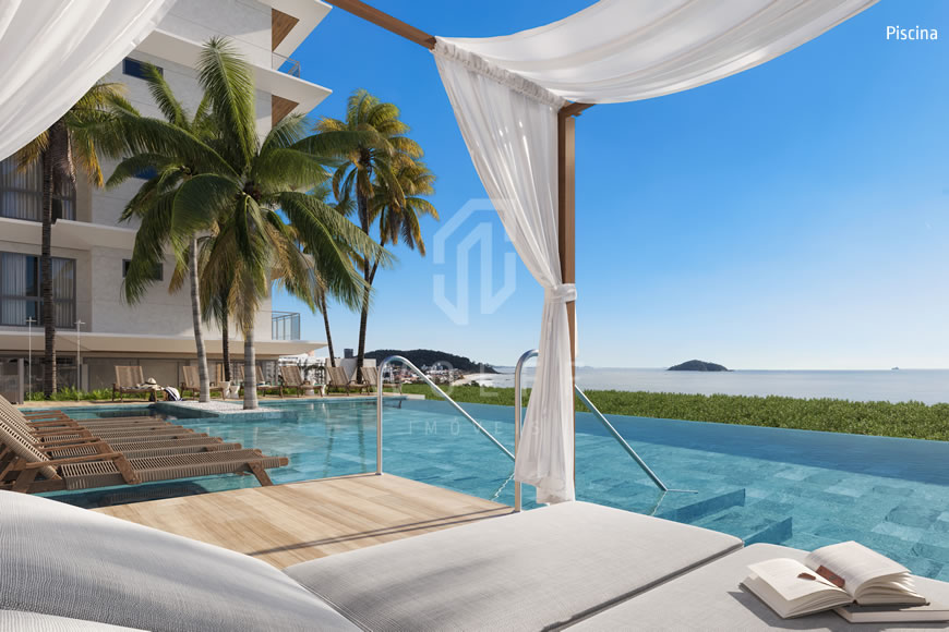 JD1011 - Apartamentos Pé na Areia na Praia de Armação