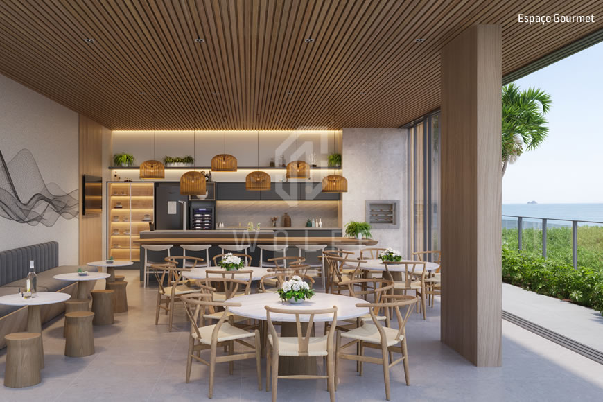 JD1011 - Apartamentos Pé na Areia na Praia de Armação