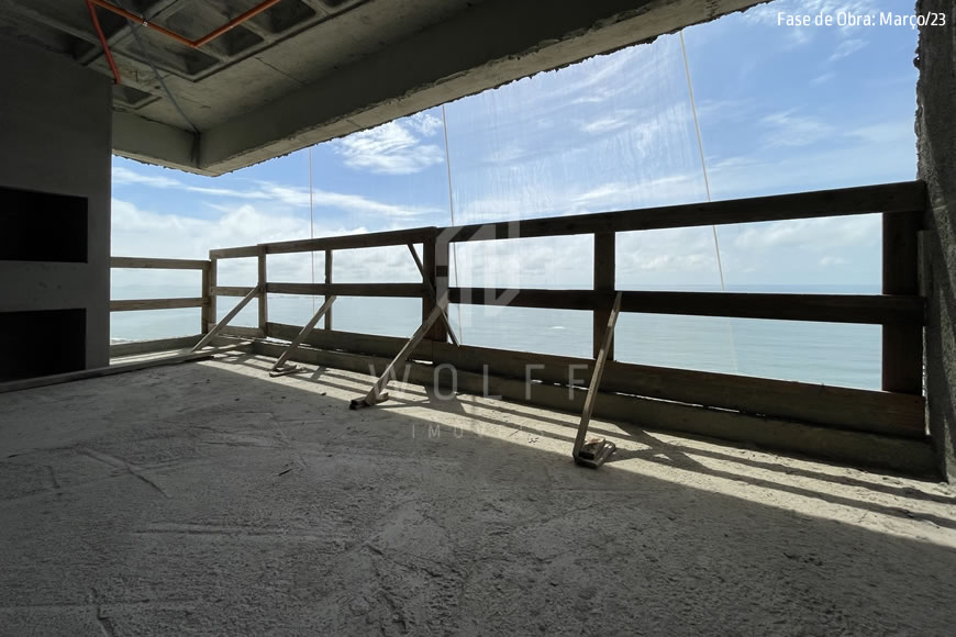 JD1013 - Apartamentos Frente Mar no Tabuleiro