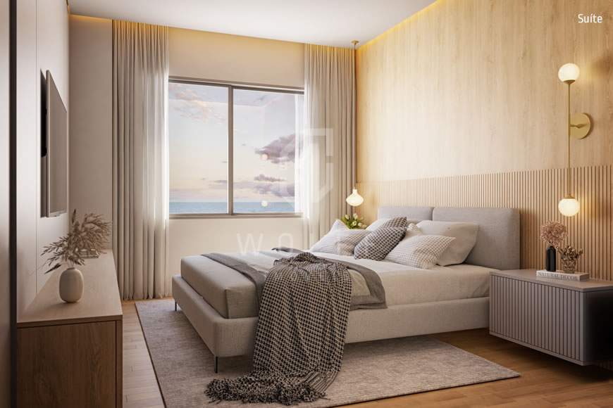 JD1013 - Apartamentos Frente Mar no Tabuleiro