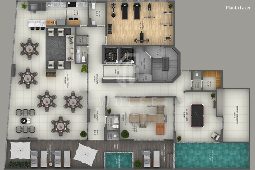 JD1013 - Apartamentos Frente Mar no Tabuleiro