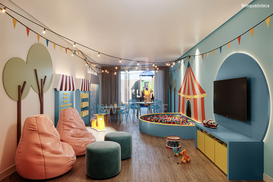 JD1016 - Apartamentos com lazer completo próximo do mar