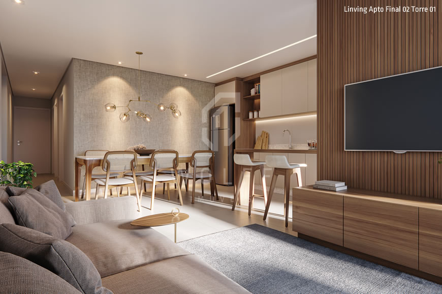 JD1016 - Apartamentos com lazer completo próximo do mar