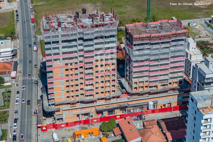 JD1016 - Apartamentos com lazer completo próximo do mar