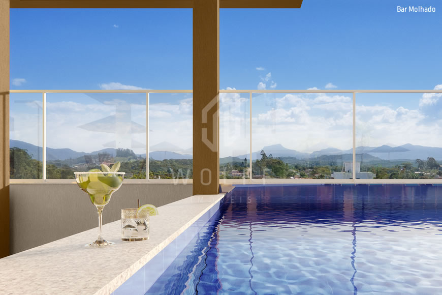 JD1016 - Maui - Apartamentos com lazer completo próximo do mar