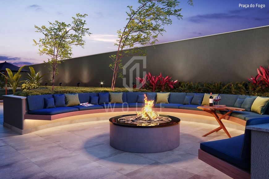 JD1016 - Maui - Apartamentos com lazer completo próximo do mar