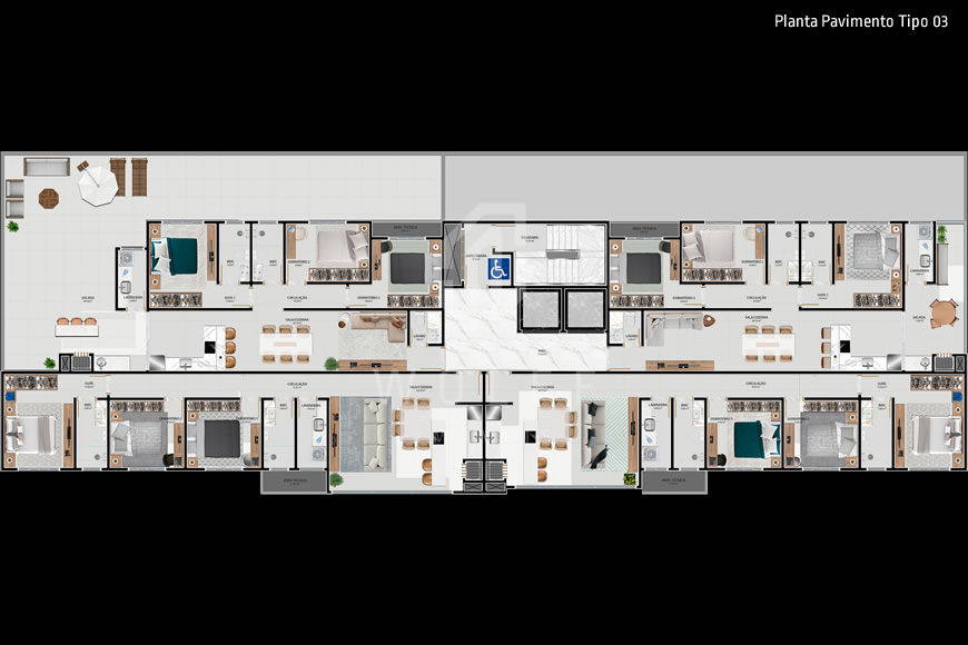 JD1020 - Apartamentos para quem busca Qualidade de Vida no Centro