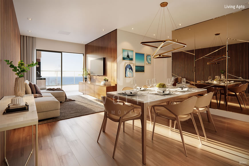 JD1028 - Apartamento Frente Mar no Tabuleiro