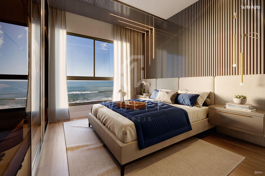 JD1028 - Apartamento Frente Mar no Tabuleiro