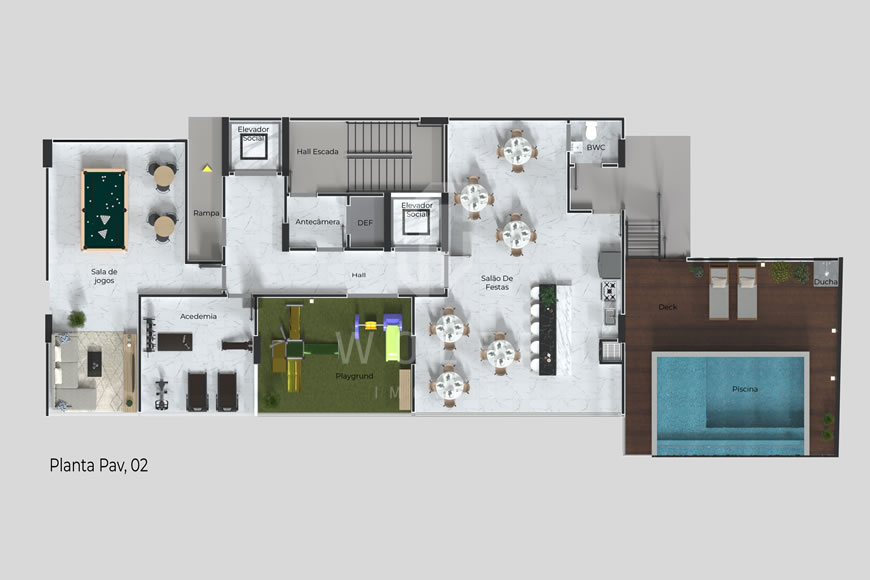 JD1032 - Apartamento a 40 metros da praia no Tabuleiro