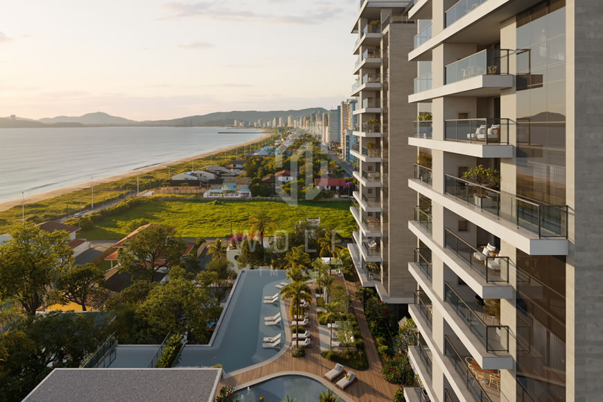 JD1042 - Apartamentos com Maravilhosa vista Mar 