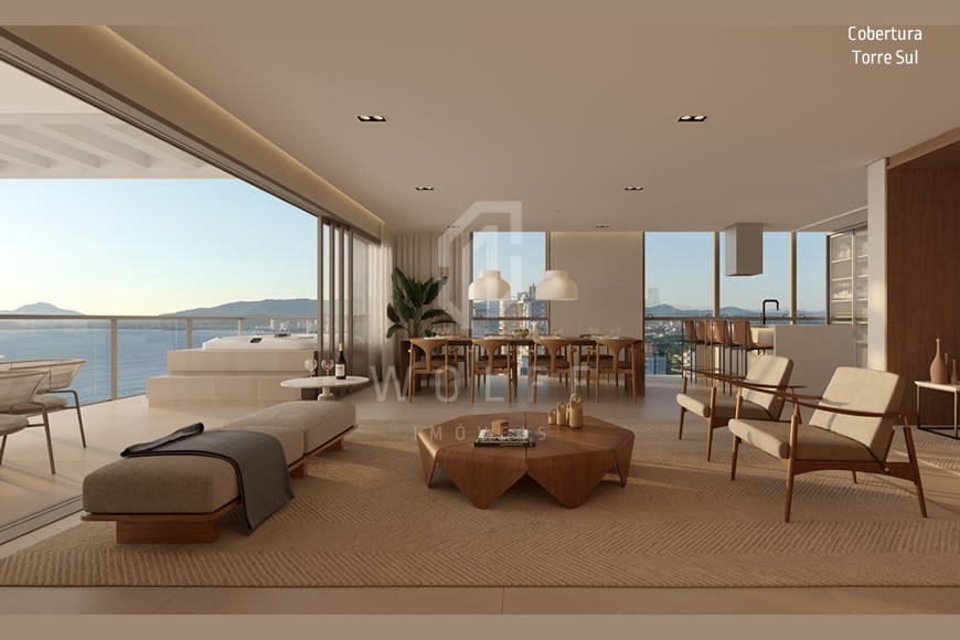 JD1042 - Apartamentos com Maravilhosa vista Mar 