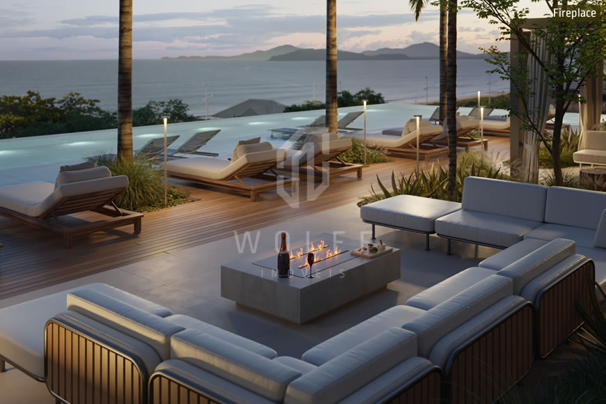 JD1042 - Apartamentos com Maravilhosa vista Mar 