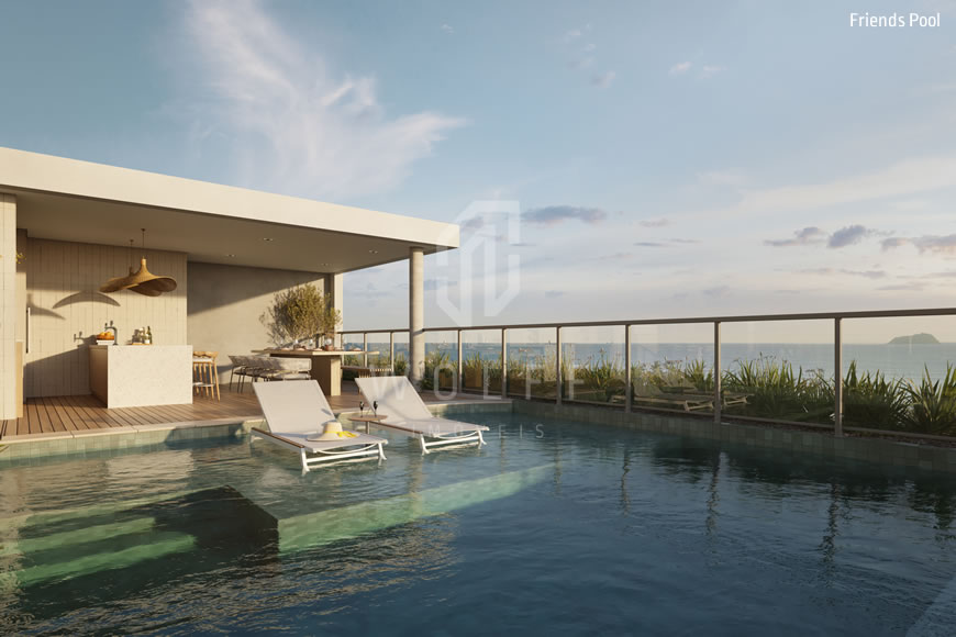 JD1042 - Apartamentos com Maravilhosa vista Mar 