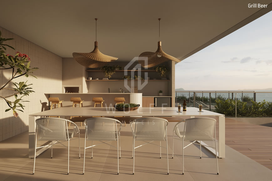 JD1042 - Apartamentos com Maravilhosa vista Mar 