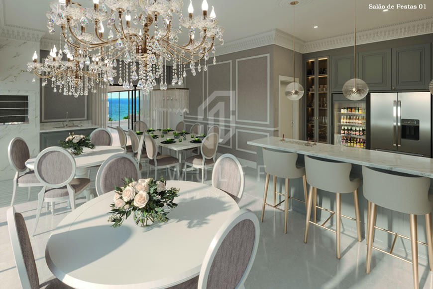 JD1138 - Apartamentos Estilo Neoclássico