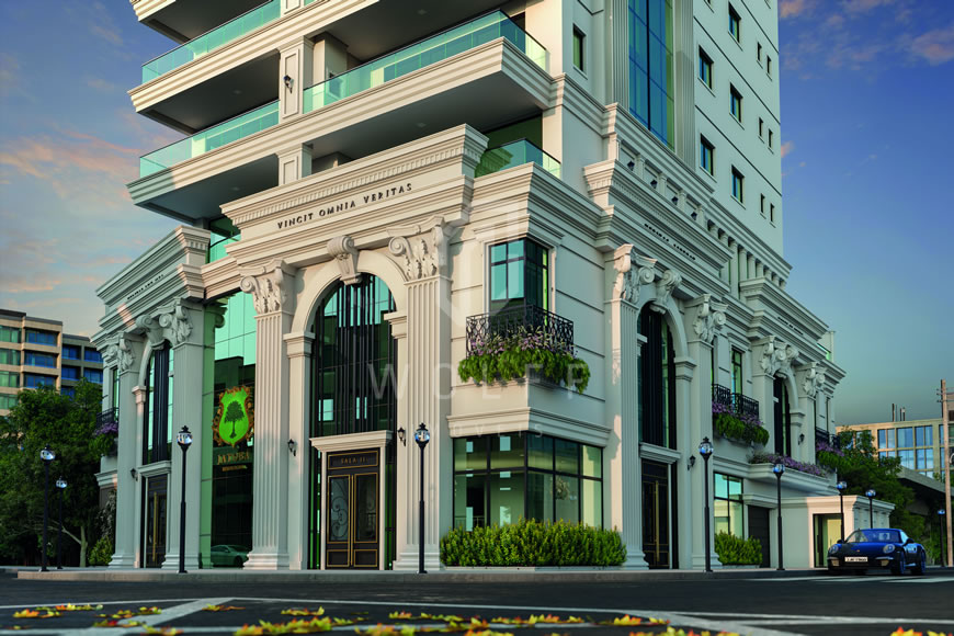 JD1138 - Apartamentos Estilo Neoclássico