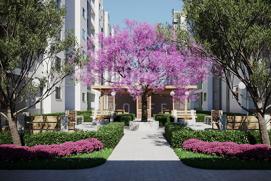 JD1146 - Sky Ville - Apartamentos com ótimo Custo x Benefício