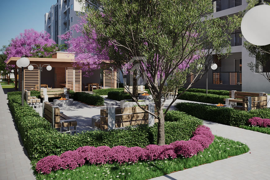 JD1146 - Sky Ville - Apartamentos com ótimo Custo x Benefício