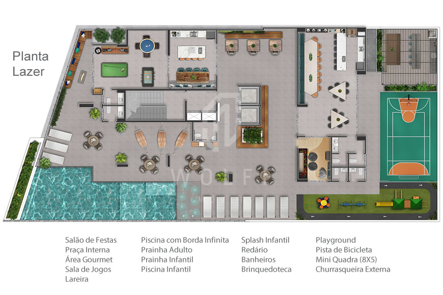 JD1166 - Apartamento exclusivo a apenas 140 metros da Praia