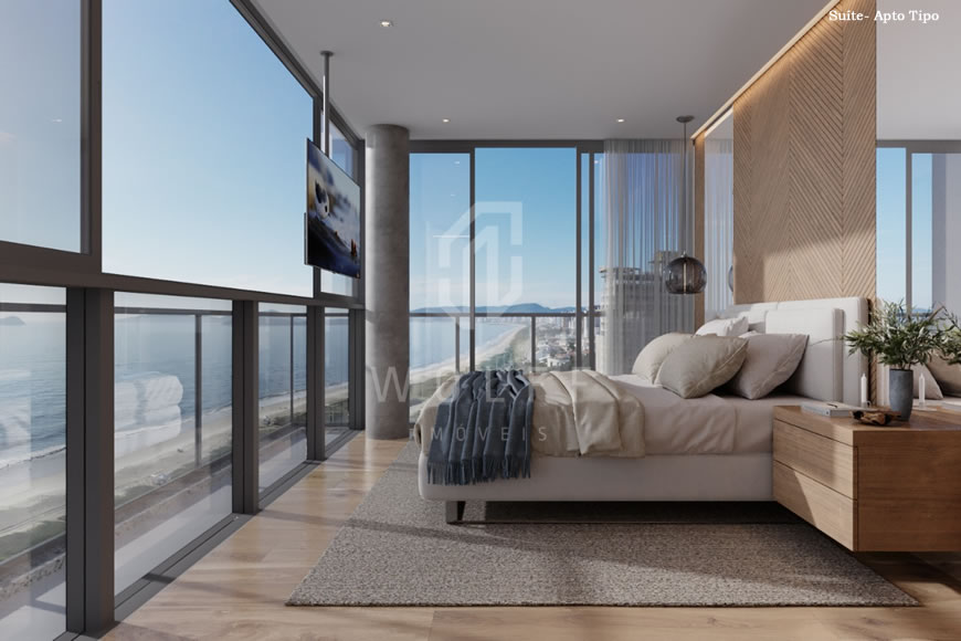 JD1179 - Apartamentos na quadra mar com vista definitiva