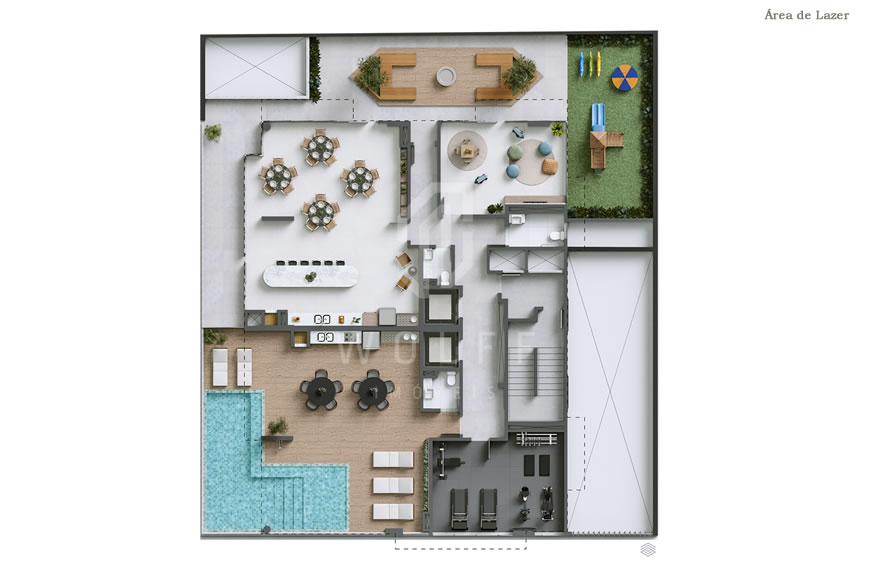 JD1179 - Apartamentos na quadra mar com vista definitiva