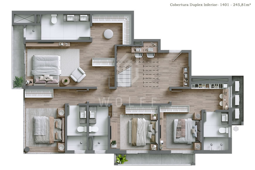 JD1179 - Serena - Apartamentos com Localização Privilegiada