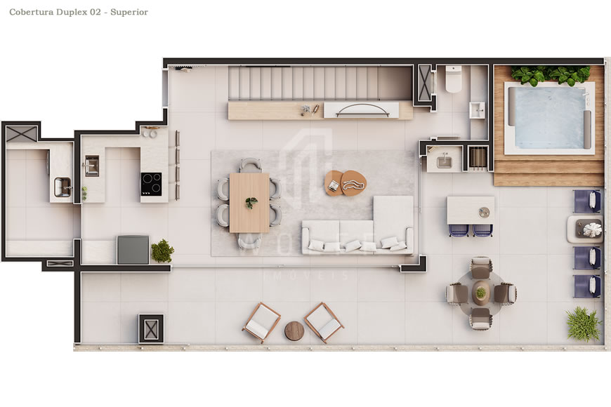 JD1181 - Golden Beach - Apartamentos a 200 metros da Praia 