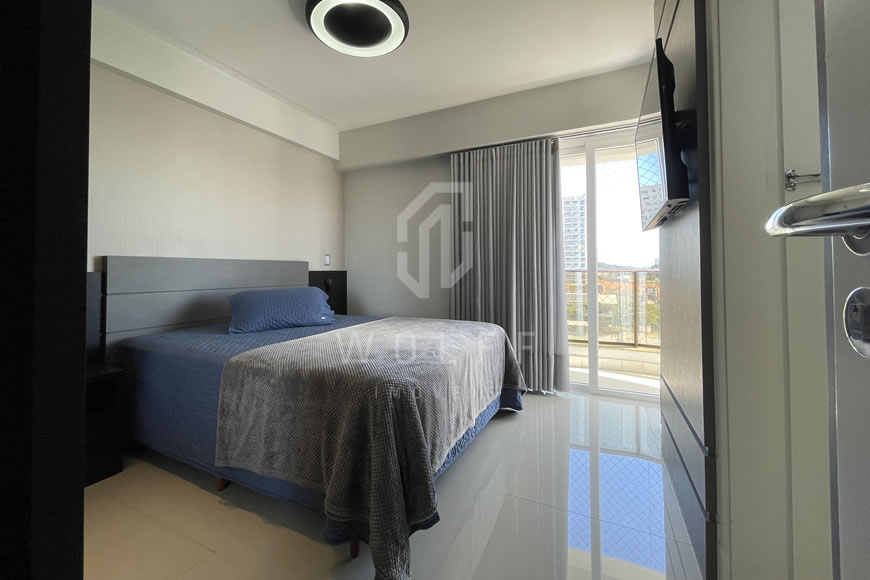 JD1192 - Cobertura Duplex Mobiliada Pé na Areia