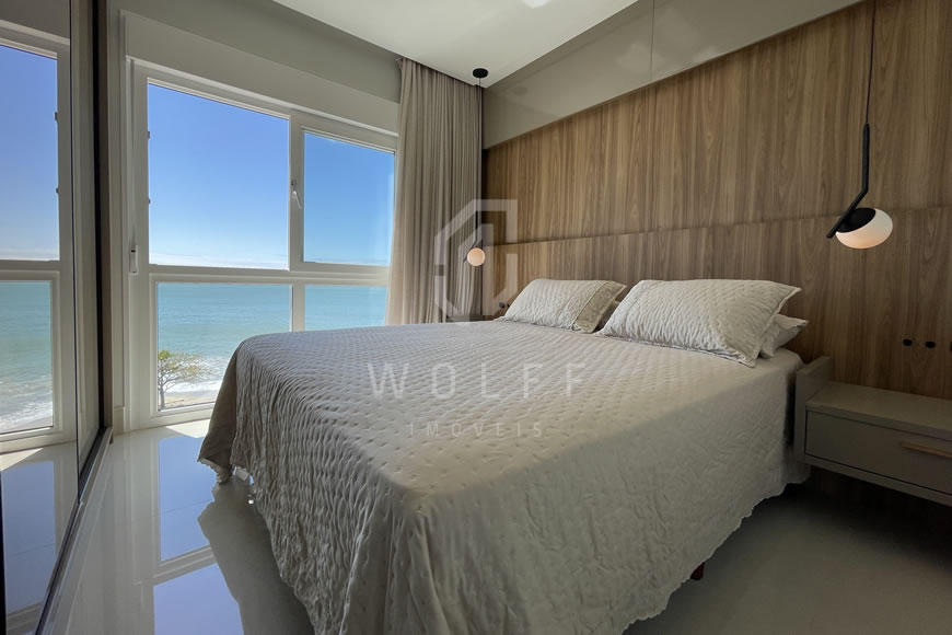 JD1192 - Cobertura Duplex Mobiliada Pé na Areia