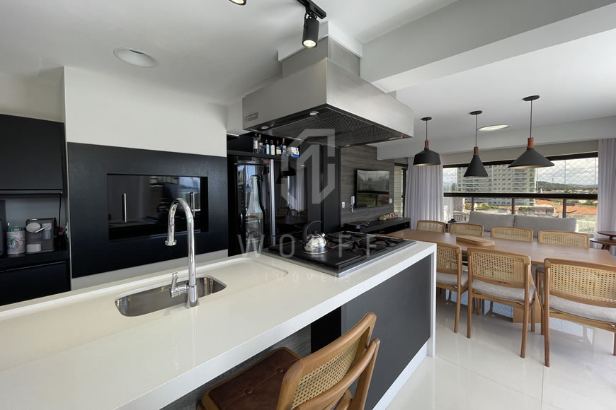 JD1192 - Cobertura Duplex Mobiliada Pé na Areia