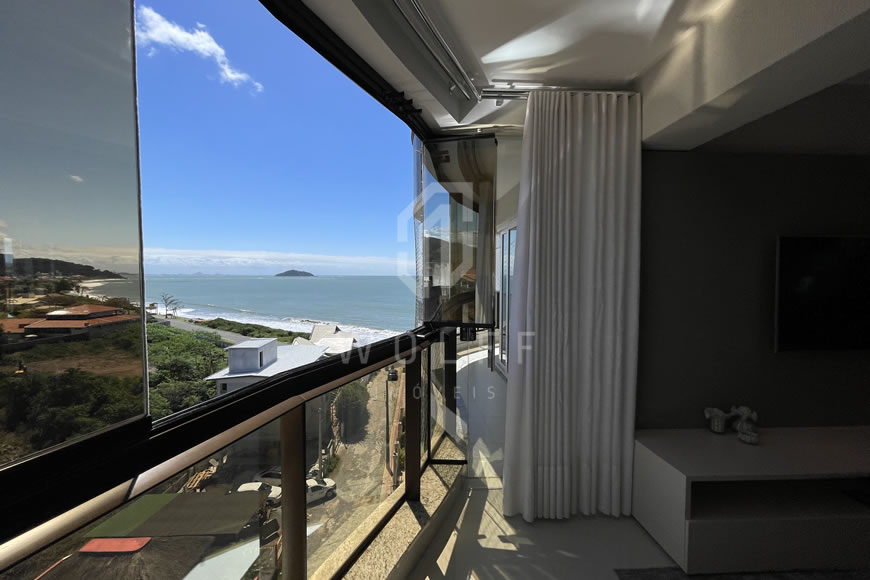 JD1192 - Cobertura Duplex Mobiliada Pé na Areia