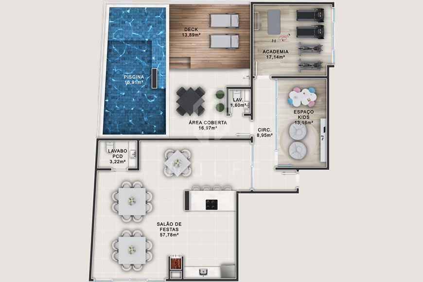 JD1197 - Melbourne - Apartamentos com Excelente Localização