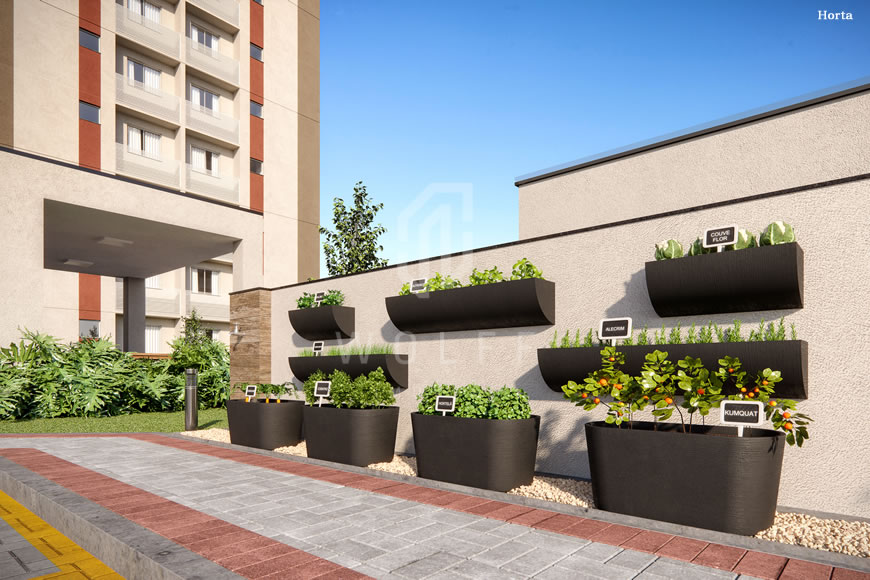 JD1198 - Apartamentos em Home Club Completo