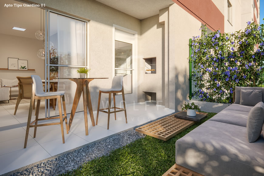 JD1198 - Apartamentos em Home Club Completo