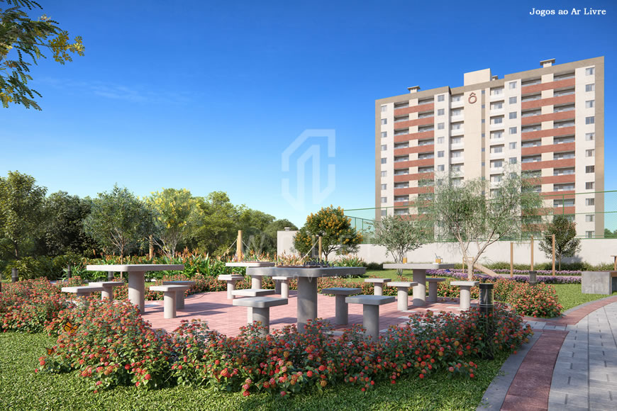 JD1198 - Apartamentos em Home Club Completo