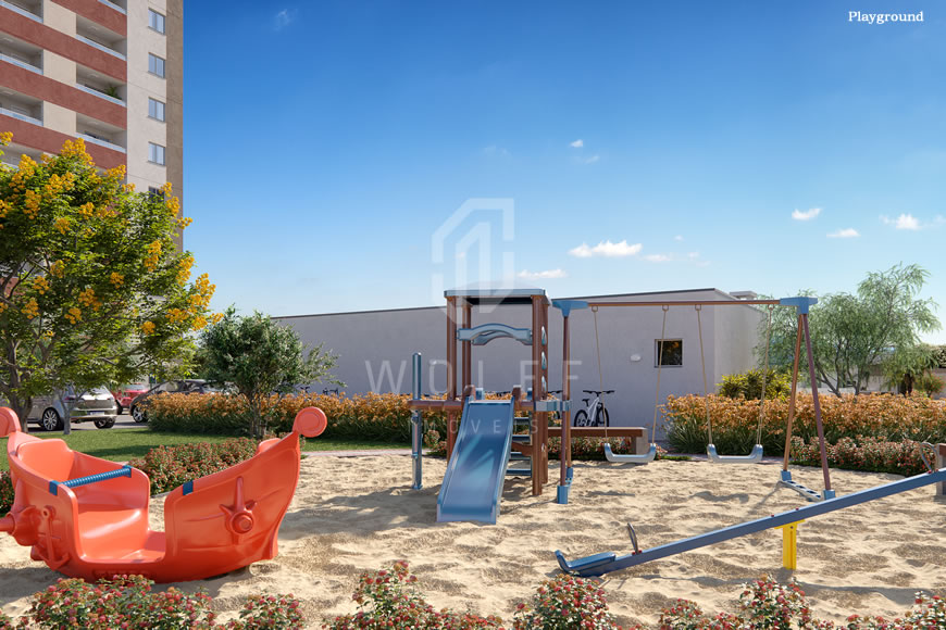 JD1198 - Apartamentos em Home Club Completo