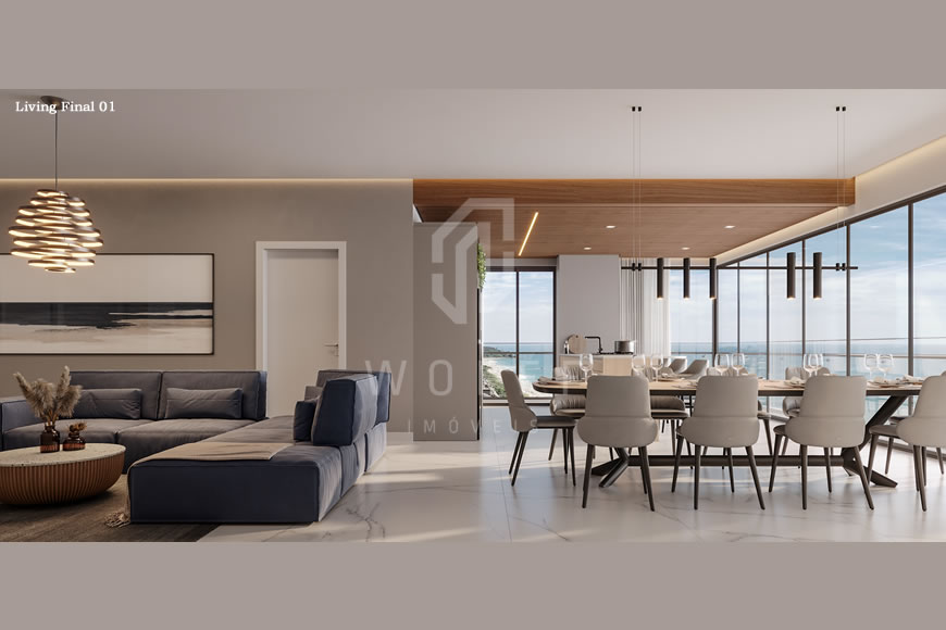 JD1222 - Apartamentos Modernos com Vista Permanente para o Mar