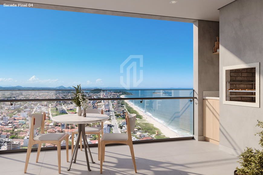 JD1222 - Apartamentos Modernos com Vista Permanente para o Mar