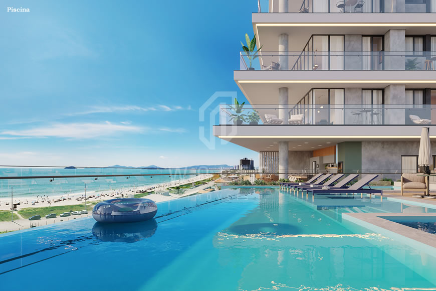 JD1222 - Apartamentos Modernos com Vista Permanente para o Mar