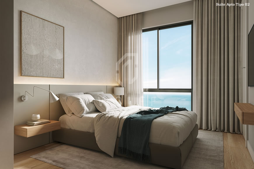 JD1233 - Apartamentos Exclusivos com Vista Mar