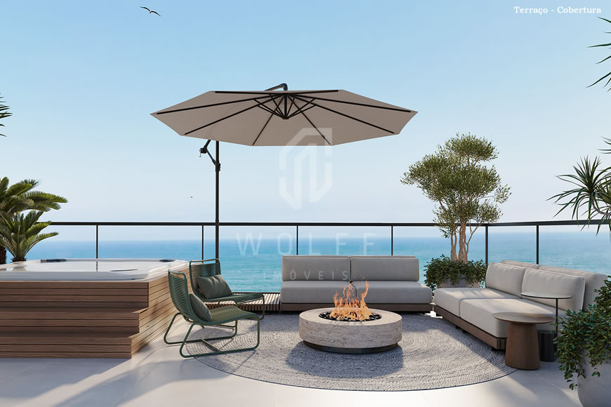 JD1233 - Apartamentos Exclusivos com Vista Mar