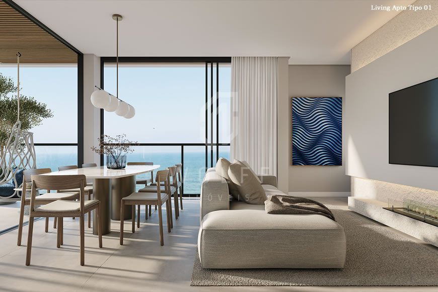 JD1233 - Apartamentos Exclusivos com Vista Mar