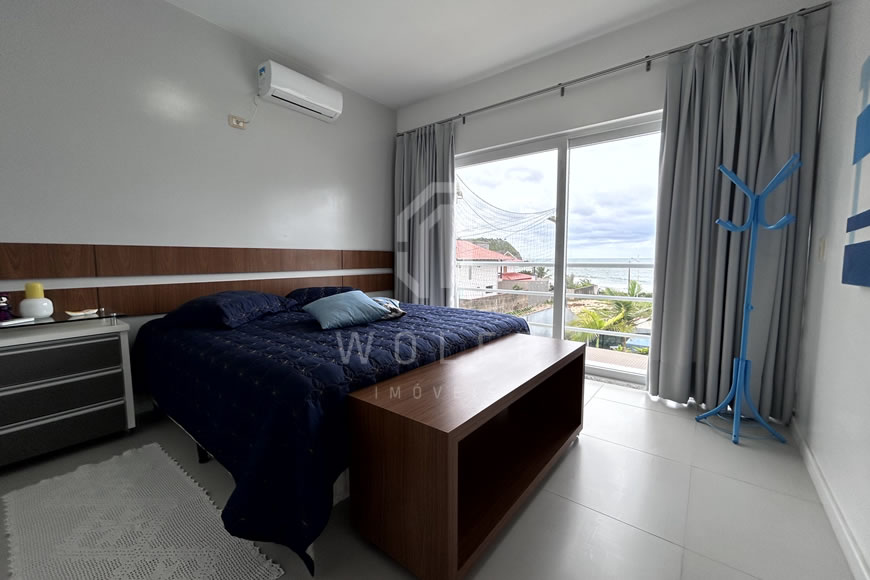 JD1242 - Sobrado Semi-mobiliado com Linda Vista Mar