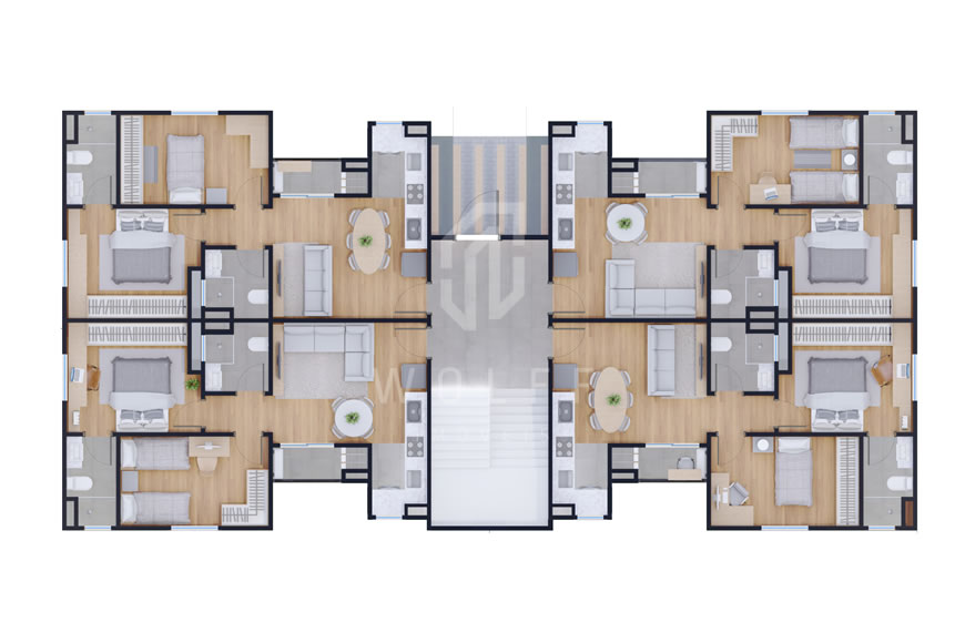 JD1247 - Apartamentos com ótima rentabilidade